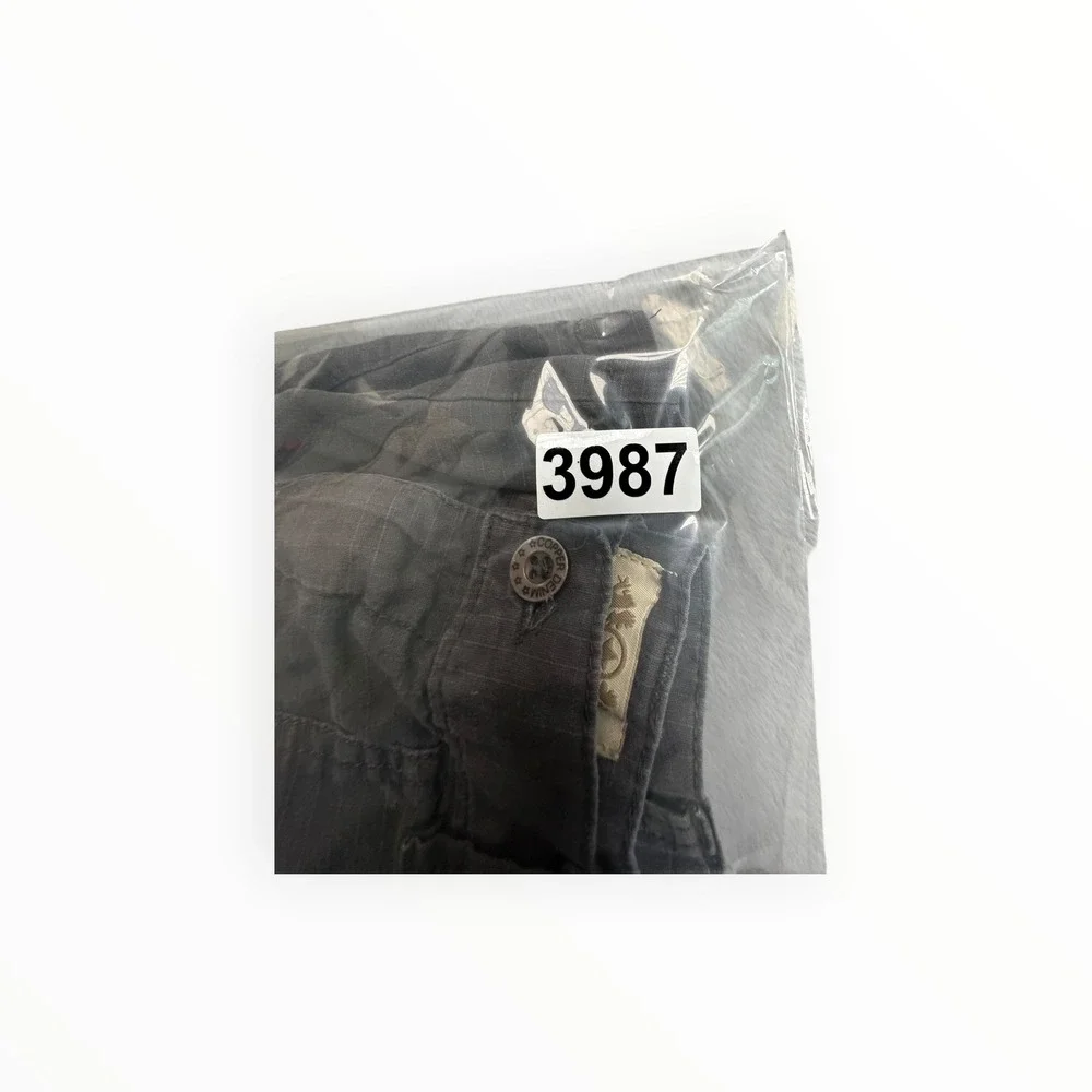 Copper Denim Cargo Shorts Boys 8 Grey 9E3275C‎ Wide Leg Utilitarian Gorpcore